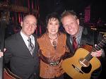 Friends Darrin Vincent and Jamie Dailey, known as Dailey & Vincent, backstage at the Opry